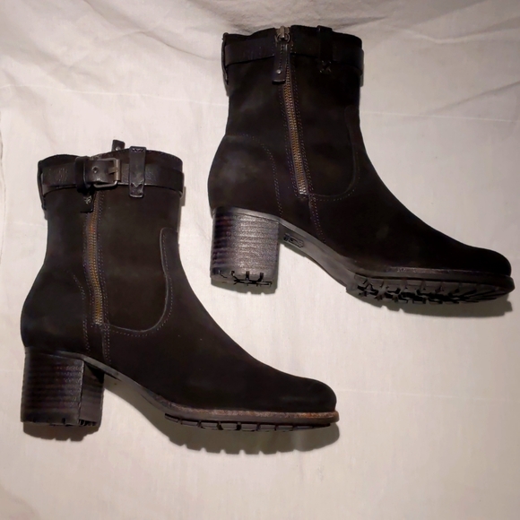 Trask Shoes - Trask Madison Waterproof Boots Ankle Booties with Buckle 10